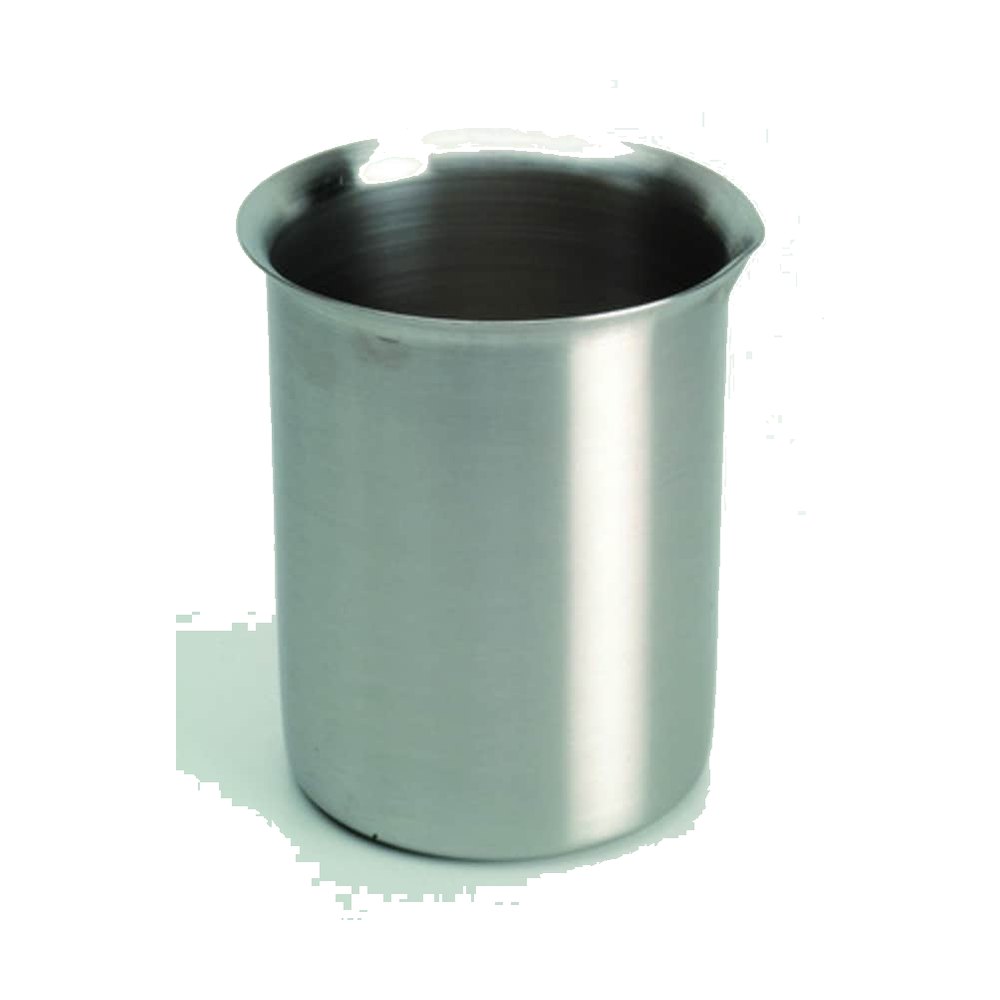 Cole-Parmer&trade;&nbsp;Bécher de style Griffin en acier inoxydable avec bord à versement facile