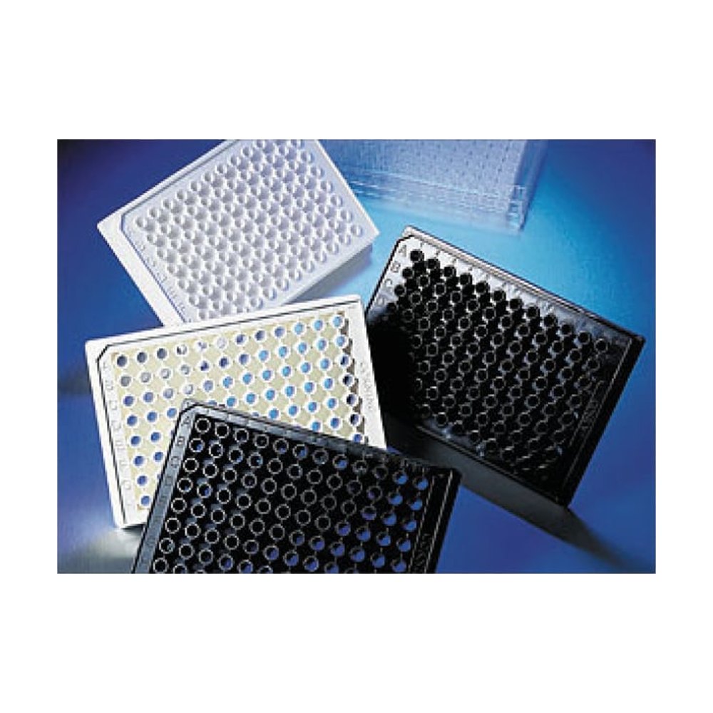 Corning&trade;&nbsp;Microplaque en polystyrène à fond plat sans couvercle, à 96 puits